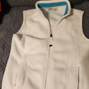 GANDER Mtn Polartec Fleece Vest - off white - Large